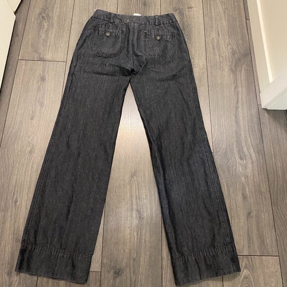 Weekend Max Mara Cotton Linen Blend Relaxed Fit Pants Size 4 - Picture 8 of 12